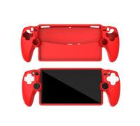 Custodia protettiva in silicone la console di gioco per Sony PlayStation, copertura protettiva antigraffio del gioco portatile, protettore della macchina da gioco (Rosso)