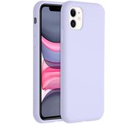 ACCEZZ protettiva in silicone liquido Cover per Apple iPhone 11, Viola