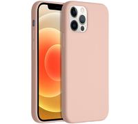 ACCEZZ protettiva in silicone liquido Cover per Apple iPhone 12/ iPhone 12 Pro, Rosa