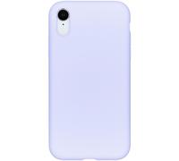 ACCEZZ protettiva in silicone liquido Cover per Apple iPhone XR, Viola