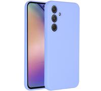 ACCEZZ protettiva in silicone liquido Cover per Samsung Samsung Galaxy A55 (5G), Viola