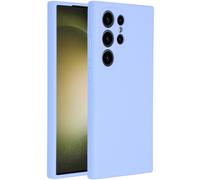 ACCEZZ protettiva in silicone liquido Cover per Samsung Samsung Galaxy S24 Ultra, Viola