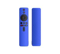Custodia protettiva in silicone liquido compatibile con Xiaomi 4K TV Stick e telecomando compatibile (blu scuro): regalo a sorpresa compatibile con X