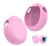 Custodia protettiva in silicone liquido per Tamagotchi Paradise Game Console con cordino e pellicola proteggi schermo, graziosa copertura antiurto per macchina virtuale per animali domestici