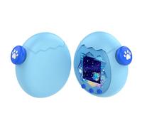 Custodia protettiva in silicone liquido per Tamagotchi Paradise Game Console con tappo a bottone, graziosa copertura antiurto per macchina virtuale per animali domestici, accessori antigraffio e