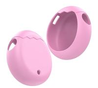 Custodia Protettiva in Silicone Liquido per Tamagotchi Paradise, Morbida Carina Antiscivolo Antishock, Copertura Resistente alle Cadute, Custodia Lavabile per Console di Gioco (Rosa)