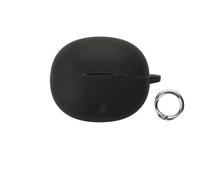 Custodia protettiva in silicone morbido auricolari per QCY Crossky C50i | Custodia protettiva per auricolari antiurto, antigraffio e antipolvere con moschettone