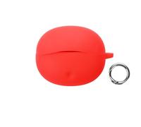 Custodia protettiva in silicone morbido auricolari per QCY Crossky C50i | Custodia protettiva per auricolari antiurto, antigraffio e antipolvere con moschettone