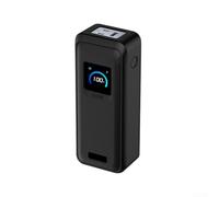 Custodia protettiva in silicone morbido compatibile con Anker per Prime Power Bank 26250 mAh 300 W, antipolvere, antigraffio, per viaggi e uso quotidiano (nero)
