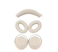 Custodia protettiva in silicone morbido per cuffie Sony WH-1000XM4, custodia protettiva elastica per cuffie comoda da indossare e facile da pulire, per accessori per cuffie (beige)