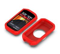 Custodia protettiva in silicone morbido per Garmin Edge 1050, antigraffio, antipolvere, protettiva, impermeabile, colore rosso