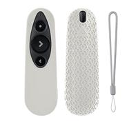 Custodia Protettiva in Silicone Morbido per Logitech R500S/R500 Wireless Presenter: Rivestimento Antiscivolo e Antishock con Laccetto, Resistente ai Graffi e Impugnatura Ergonomica (Nero)