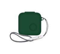 Custodia protettiva in silicone morbido per Nothing Ear 3, con cordino per auricolari wireless (verde)