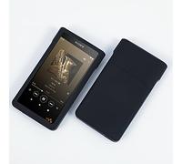 Custodia protettiva in silicone morbido per Sony Walkman NW-WM1AM2 WM1AM2 NW-WM1ZM2 WM1ZM2 (nero)