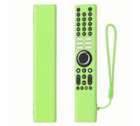 Custodia Protettiva in Silicone Morbido per Xiaomi XMRM-P3 - Guscio Antiscivolo Antishock con Laccetto, Resistente a Graffi e Cadute (Verde Fluorescente)