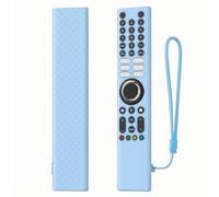 Custodia Protettiva in Silicone Morbido per Xiaomi XMRM-P3 - Guscio Antiscivolo Antishock con Laccetto, Resistente a Graffi e Cadute (Blu Fluorescente)
