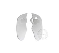 Custodia protettiva in silicone morbido trasparente bianco - 1 paio per Nintendo Switch Pro Controller