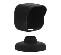 Custodia protettiva in silicone nero per Blink Mini 2 (2024) con allineamento preciso delle porte per monitoraggio continuo (nero)