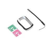 Custodia protettiva in silicone nero per misuratore di codice bicicletta GPS con cordino+pellicola protettiva+kit laminazione compatibile con IGPSPORT BSC200/300