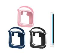 Custodia protettiva in silicone per altoparlante Soundcore Boom GO 3i (rosa)