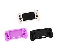 Custodia protettiva in silicone per ANBERNIC RG556 Protezione contro le cadute Copertura semplice tinta unita per console di gioco RG556 manicotto antiurto (bianco)