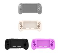 Custodia protettiva in silicone per ANBERNIC RG556, protezione contro le cadute, semplice, tinta unita, per console di gioco RG556, custodia antiurto (viola)