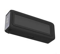 Custodia protettiva in silicone per Anker per Prime 26K per batteria A110A - Impugnatura antiscivolo con memoria SIM e anello per appendere - Arancione Outdoor Gear 16,2 x 7,3 x 4 cm (Nero)