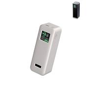 Custodia protettiva in silicone per Anker Prime Power Bank, 27650 mAh, 3 porte, 250 W, lavabile ripetutamente, protezione all-inclusive (grigio)