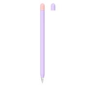 Custodia protettiva in silicone per Apple Pencil di seconda generazione, custodia ultra sottile con design bicolore che garantisce la ricarica