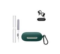 Custodia protettiva in silicone per auricolari Anker Soundcore AeroFit 2, resistente ed ecologica, con fori precisi e compatibilità di ricarica, antiurto, confortevole al tatto, verde