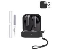 Custodia protettiva in silicone per auricolari CMF by Nothing Buds 2, resistente ed ecologica, con fori precisi e compatibilità di ricarica, antiurto, confortevole al tatto, colore nero
