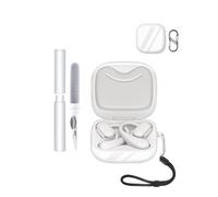 Custodia protettiva in silicone per auricolari Huawei FreeArc, custodia per auricolari Bluetooth ecologica toergy con posizionamento preciso del foro, antiurto e antigraffio, tocco confortevole, nero