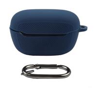 Custodia protettiva in silicone per auricolari JBL per endurance Race 2, custodia antipolvere con clip, copertura impermeabile per cuffie per allenamento, jogging, ciclismo, colore bianco (blu)