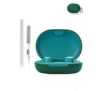 Custodia protettiva in silicone per auricolari JLab JBuds Sport ANC 4, resistente ed ecologica, con fori precisi e compatibilità di ricarica, antiurto, confortevole al tatto, verde