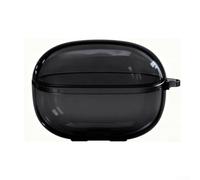 Custodia protettiva in silicone per auricolari OpenDots 2, custodia morbida antigraffio con ritagli precisi, guscio portatile leggero (nero trasparente)