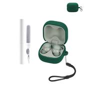 Custodia protettiva in silicone per auricolari Sony LinkBuds Fit WF-LS910N, resistente ed ecologica, con fori precisi e compatibilità di ricarica, antiurto, confortevole al tatto, verde