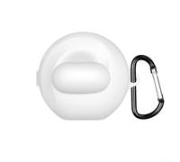 Custodia protettiva in silicone per auricolari Soundcore V40i, resistente alle cadute, antigraffio, leggera, consente l'uso completo di porte e pulsanti di ricarica, colore: bianco