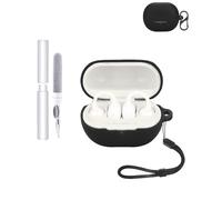 Custodia protettiva in silicone per auricolari SoundPEATS POP Clip - Custodia per auricolari Bluetooth durevole ed ecologica con fori precisi e compatibilità di ricarica, antiurto, confortevole al