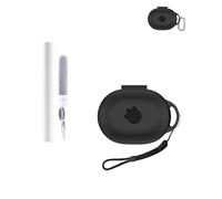 Custodia protettiva in silicone per auricolari SteelSeries Arctis GameBuds - Custodia per auricolari Bluetooth durevole ed ecologica con fori precisi e compatibilità di ricarica - nero