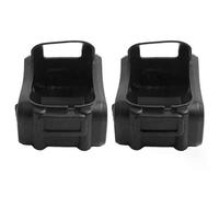 Custodia protettiva in silicone per batteria da 2 pezzi per utensili elettrici Dewalt 20V 40 50 Coperchio