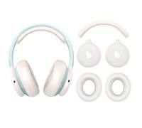 Custodia protettiva in silicone per Beats 360, 3 in 1, per cuffie Beats 360, cuscinetti auricolari, protezione completa, accessori per cuffie Beats 360, grigio