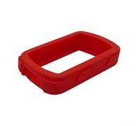 Custodia protettiva in silicone per computer da bici Garmin Edge 540 e 840 fornisce una protezione affidabile da urti e graffi (rosso)