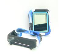 Custodia protettiva in silicone per computer subacqueo Shearwater Peregrine/Peregrine TX (blu mimetico)