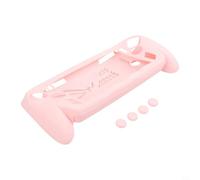 Custodia protettiva in silicone per console Xbox con compatibilità ROG Ally-X, design antiurto per una difesa affidabile del sistema di gioco (rosa)