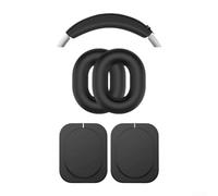 Custodia protettiva in silicone per cuffie nulla, 1 fascia per cuffie resistente al sudore, per design sottile e antipolvere, colore nero