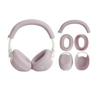 Custodia protettiva in silicone per cuffie Sony WH1000XM6, set 3 in 1, copertura completa e facile sostituzione (rosa)