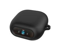 Custodia protettiva in silicone per cuffie Soundcore Liberty 5 Pro, custodia protettiva con gancio per auricolari Soundcore Liberty 5 Pro (nero)