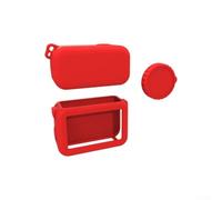 Custodia protettiva in silicone per DJI OSMO-NANO progettata per ridurre al minimo il rischio di graffi e danni da cadute (rosso)