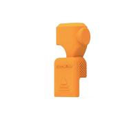 Custodia protettiva in silicone per DJI Osmo Pocket 3, custodia protettiva per giunto cardanico, accessorio di protezione contro le cadute, copertura protettiva per sensore frontale (arancione)