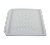 Custodia protettiva in silicone per esterni per Starlink con tenuta sicura del segnale e copertura resistente ai graffi (bianco)